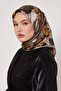 Batik Shadow Flower Pattern Sparkling Crystal Scarf