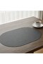 4+1 Piece Leather American Tablecloth+Runner Set (4 American Tablecloths -1 Runner) - 2