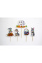 My Tooth Came Out My First Tooth Wheat Themed Children's Tooth Cake Decoration 5 Pieces - 3