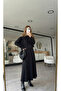 Women's Crew Neck Chic Dress Two-Piece Set - 2