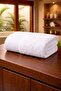 Luxury Cotton Bath Towel White 70×140 cm 600 GSM Premium Hotel Quality Cotton Towel