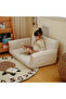 Mesa Adjustable Comfy Lazy Floor Sofa - White - 3
