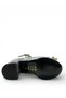 709 Girls' Silver Sequin Heeled Evening Dress Shoes - 5