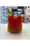 Capybara Keychain Plush Heart Bag Charm 10 cm - 2