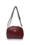 Women's Crossbody Bag with 3 Compartments, Double Metal Zipper, Gold Accessories, Shoulder Bag - 2