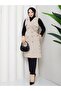 Women's Belted Buttoned Sleeveless Trench Vest - 2