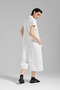 Women's Woven Fabric Short Sleeve Comfortable Fit Jumpsuit Salopet - 7