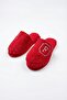 F Letter Embroidered Bath and Home Towel Slippers – 100% Cotton Non-Slip Thick Sole