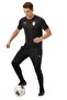 Original Licensed Crew Neck Black a Team Training T-Shirt with Flag and Uv Box Gift - 5