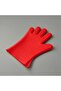 5 Finger Oven Mitts - Red - 2