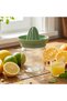 Glass & Polypropylene 425ml Citrus Squeezer, Clear (Cap Color Assorted) - 6