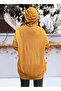 Women's Hooded Knitwear Mustard - 4