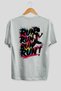 Gym, Sports, Fitness 66 Back Printed White Oversize T-Shirt Men's Women's Cotton Crew Neck T-Shirt - 2