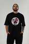 Gym, Sports, Fitness 54 Pre-Printed Black Oversize T-Shirt Men Women Cotton Crew Neck T-Shirt - 6