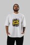 Gym, Sports, Fitness 8 Pre-Printed White Oversized T-Shirt Men's Women's Cotton Crew Neck T-Shirt - 6