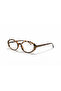 Alderon Leopard Pattern Vintage Retro Glasses