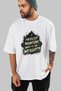 Gym, Sports, Fitness 49 Pre-Printed White Oversized T-Shirt Men's Women's Cotton Crew Neck T-Shirt - 7