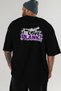 Gym, Sports, Fitness 29 Back Printed Black Oversize T-Shirt Men's Women's Cotton Crew Neck T-Shirt - 6