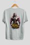 Gym, Sports, Fitness 19 Back Printed White Oversize T-Shirt Men's Women's Cotton Crew Neck T-Shirt - 2