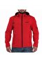 Motorcycle Montu Jaws Soft Shell Red Men's Biker Jacket