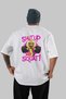 Gym, Sports, Fitness 43 Back Printed White Oversize T-Shirt Men's Women's Cotton Crew Neck T-Shirt