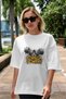Gym, Sports, Fitness 72 Pre-Printed White Oversized T-Shirt Men's Women's Cotton Crew Neck T-Shirt - 5