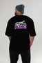 Gym, Sports, Fitness 29 Back Printed Black Oversize T-Shirt Men's Women's Cotton Crew Neck T-Shirt - 5