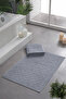 Eva 50X75 cm Bath Mat 100% Cotton Foot Towel |   Water Absorbent & Soft Toilet Mat - 2