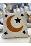 Ramadan Punch Embroidered Linen Throw Pillow Cover 43X43 - 3