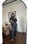 RIGHT NECK KNITWEAR SET
