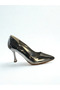 Silver Women's Heeled Shoes Stiletto Comfortable Special Occasion and Daily Use Mp01 - 4