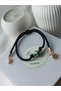 Marteniçka Black Friendship Luck Bracelet Glass Evil Eye Bead Semiramis Bracelet - 6
