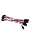 Red 10Pcs 150mm 15cm Servo Extension Lead Wire Cable For RC Futaba JR Male to Female 15cm Wire Conne - 7