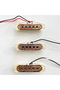 3pcs Alnico V Guitar Pickup Single Coil Humbucker Pickups Neck Middle Bridge Set For ST Electric ... - 5