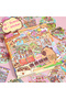 Girls Birthday Gift, Miniature Landscape and 3D House Scene Stickers, 50 Styles