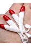 12cm 7cm 9cm 12cm 10 Pcs / Bag T-tail Soft Bait Red Head White Bionic Bait Fishing Supplies - 8