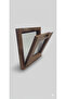 50X50 Aluminum Louver Window with Pop-Up Screen |   Modern Design |   3 Color Options - 4