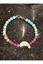 Fengshui Five Elements Balance Bracelet (Pearl - Diamond - Emerald - Ruby and Turquoise Stone) - 2