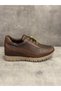 Handmade Genuine Leather Elastic Lace-Up Comfort Sole Casual Shoes - 2