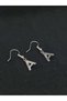 A Letter Steel Earrings Dangle Style Without Stone Women's Accessories Jewelry Name Daily Earrings a Letter Steel Earrings - 3