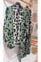 Leopard Patterned Linen Double Set - 2