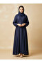 Elegant 2 Piece Abaya Set For Women's Flowy Open Muslim Arabic Long Abaya With Inner Dress