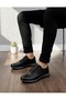 Taşpınar Bykr 100% Genuine Leather Men's Daily Comfortable Large Size Heel Gel Orthopedic Shoes 40-50 - 3