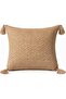 Premium Handwoven Decorative Pillow Cover with Tassels