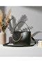Women's Strap Hand and Shoulder Bag |   Chain Detailed Three Compartment Faux Leather Bag (Width: 23 Length: 18) - 2