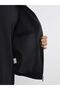 Xside Black Comfortable Fit Suede Men's Jacket - 4