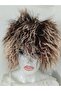 Unisex Genuine Sheepskin Mohair Beret Hat, Ankara Mohair - 2