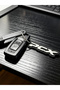 Honda Written 3D Embossed Keychain - Motorcycle Accessory Keychain - 3