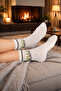 3-Piece Women's College Socks Set – Soft Cotton, Winter, Casual & Gift Socks - 4