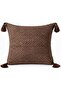 Premium Handwoven Decorative Pillow Cover with Tassels